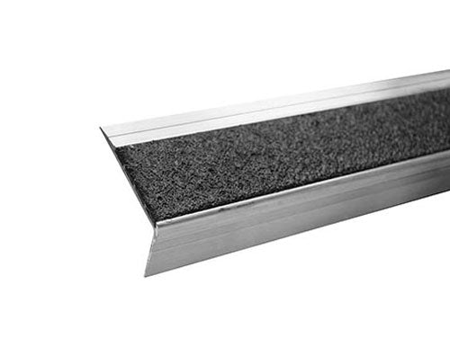 11x48 Aluminum Stair Tread Nosing - Sure Foot Bold Step aluminum anti-slip tread manufacturer image