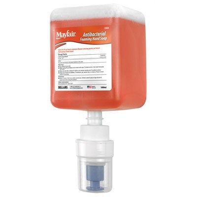 Antibacterial Foam Hand Soap, 6 Refill Bottles DISCONTINUED