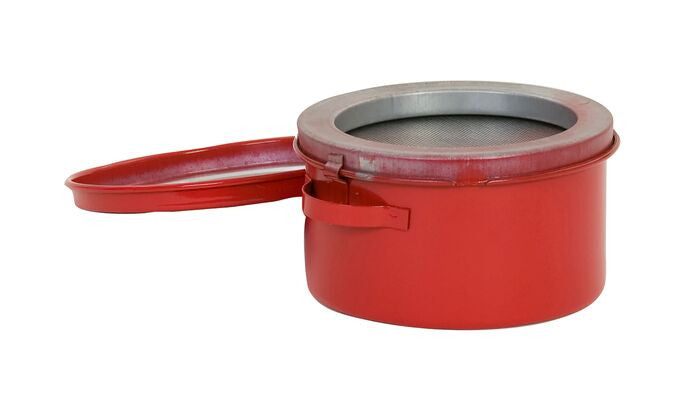 1-Quart Bench Can. Outside 6-1/4" Wide x 3-5/8" Deep - manufacturer product image 1