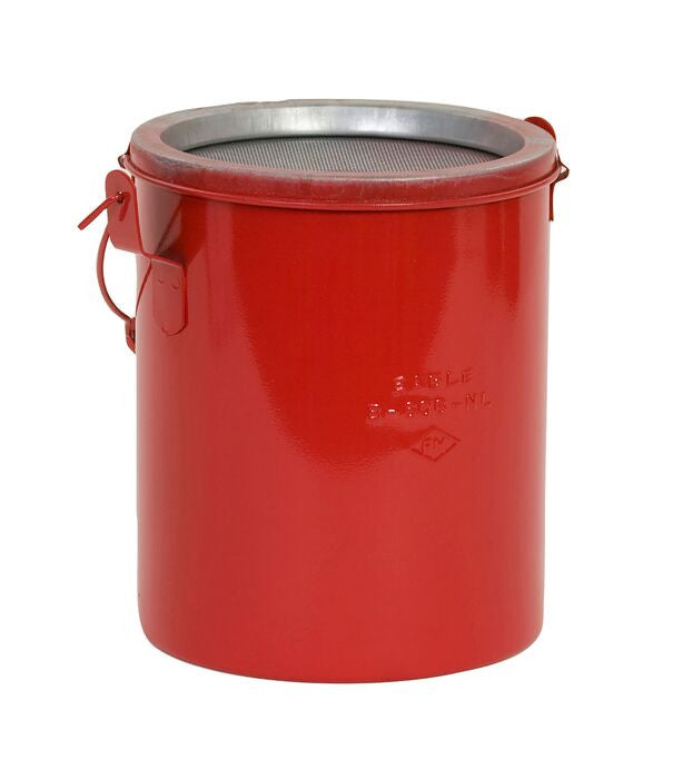 6-Quart Bench Can NO LID. Outside 7-3/4" Wide x 9-1/2" Deep - manufacturer product image 1