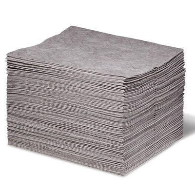 Universal Absorbent Pads, Heavy Weight, Pallet, polypropylene, 22 gallon capacity - Absorbent Pads & Rolls