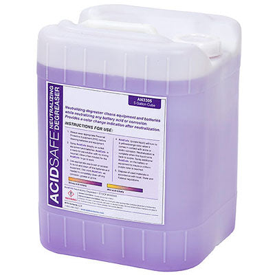 Battery Acid Neutralizer Liquid 5-Gal. Cube Container