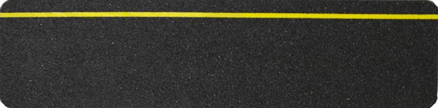 6-In BLACK w/ YELLOW REFLECTIVE STRIPE Tread, CASE of 50 - Safety Products