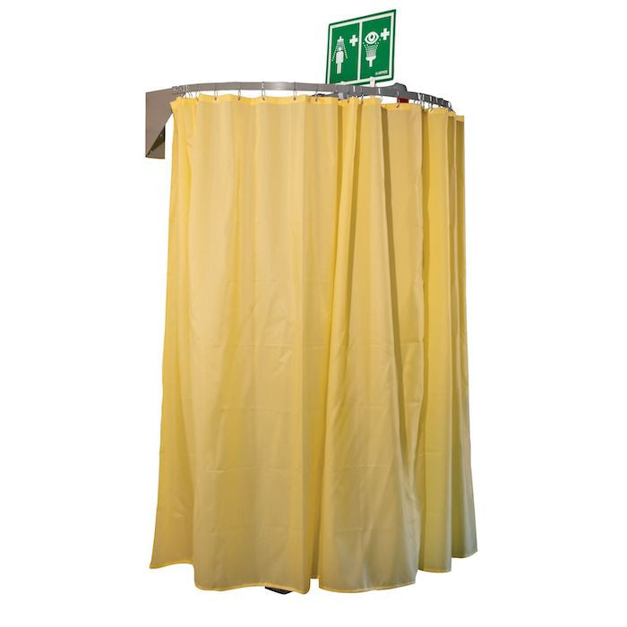 Modesty Curtain for Wall-Mount Safety Showers - manufacturer product image 1