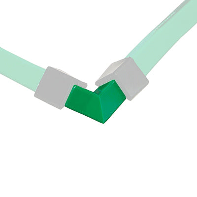 MR8014 Spill Containment Dike Corner Connector, Green, polyurethane - Spill Containment Berms