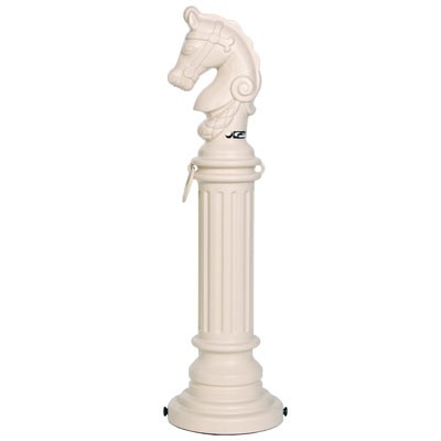 Hitching Post-Beige - Decorative Outdoor Ashtrays