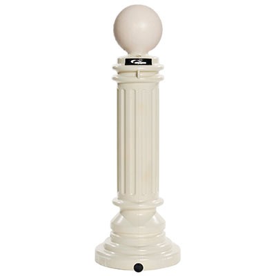 Classic Plain Ball-Beige - Decorative Outdoor Ashtrays