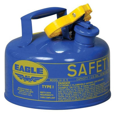 1-Gal Kerosene Can. NO Funnel, Blue - Safety Cans