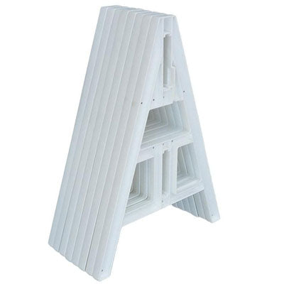 Economy A-Frame barricade leg yellow Type I II traffic barricade 28W x 40H impact-resistant plastic