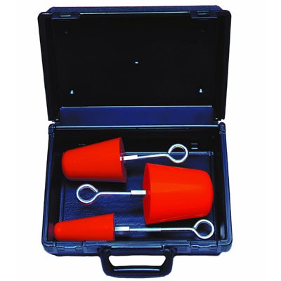 Orange Drain Plug for Spills Kit (4 & 3 & 2-Inches Dia.), safety - Stormwater Management