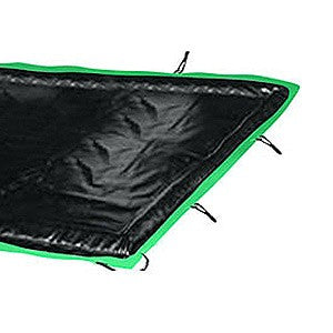 Foam Wall Containment Berm 4"h 8x8' Copolymer-2000, black, 159 gallon capacity - Spill Containment Berms