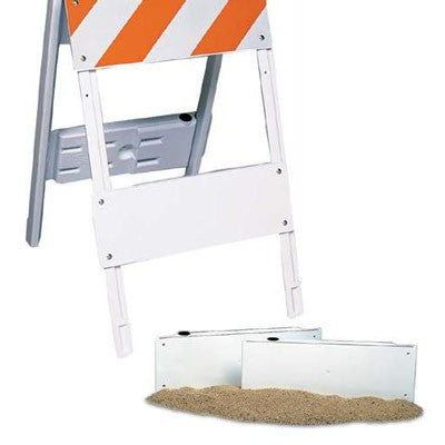 Plastic Folding Barricade Replacement Ballast Panel Plug (Pkg 20) - Traffic Safety Supplies