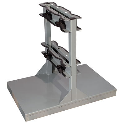 4-Gas Cylinder Forklift Pallet Back-to-Back Stand, steel - Gas Cylinder Storage