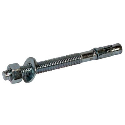 Seismic-Rated Anchor Bolt for Gas Cylinder Racks, Pack of 6, steel - Gas Cylinder Storage