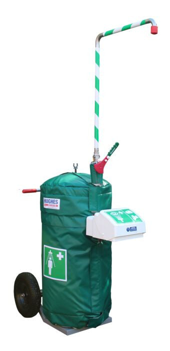 Mobile Safety Eyewash/Shower Station, 120V Freeze Protected 30 gallon - manufacturer product image 1