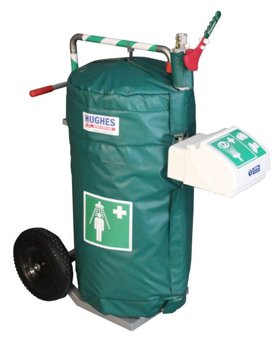 Mobile Safety Eyewash/Shower Station, 120V Freeze Protected 30 gallon - manufacturer product image 2