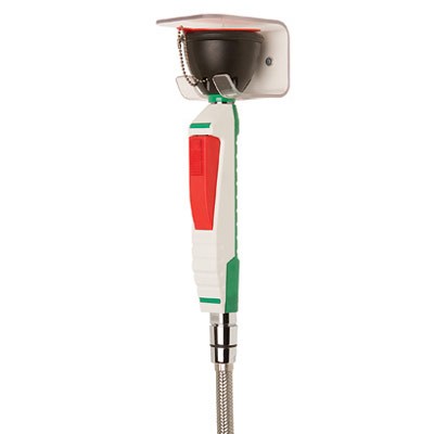 Wall Mount Eye Wash - Handheld Nozzle (In-line) - Emergency Showers & Eyewash