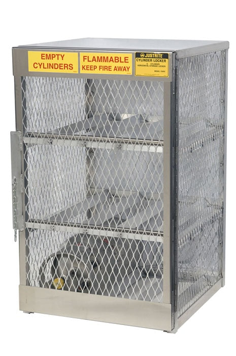 Storage Locker Cabinet, 6 Horizontal LPG Cylinders - manufacturer product image 1