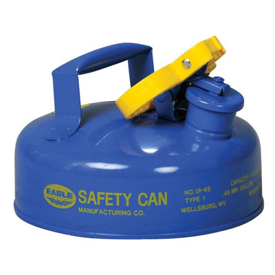 2-Quart Kerosene Can. NO Funnel, Blue - Safety Cans