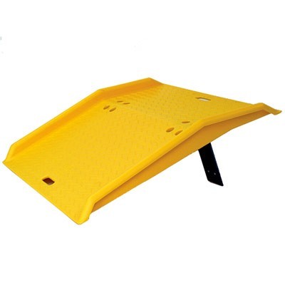 Loading Dock Ramp - Yellow HDPE, hdpe polyethylene - Loading Ramps
