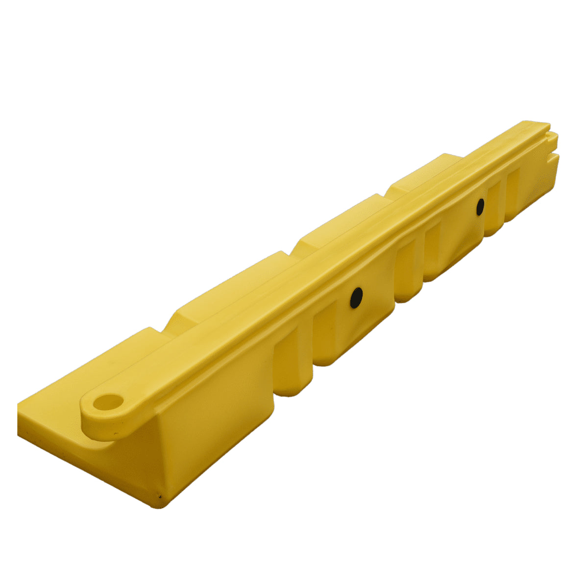 Spill Containment Wall Berm - 1'H Straight Component, yellow, polyethylene - Spill Containment Berms