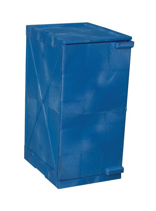 12-Gal Blue Poly Acid/Corrosive Safety Cabinet - manufacturer product image 1