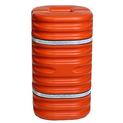 8 inch Orange Column Protector - Facility Protection