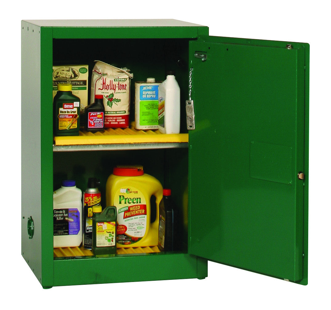 20-Gal Pesticide Green Safety Cabinet, Manual Close - manufacturer product image 2