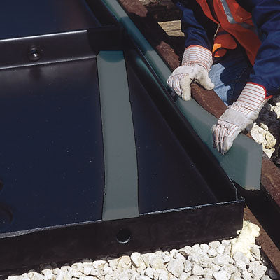 Railroad Track Pan Rail Gasket (Poly Model), polyethylene - Railroad Track Pans