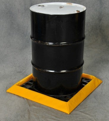 1-Drum Flexible Spill Pallet, w/Grates - Spill Containment Pallets - Image 2