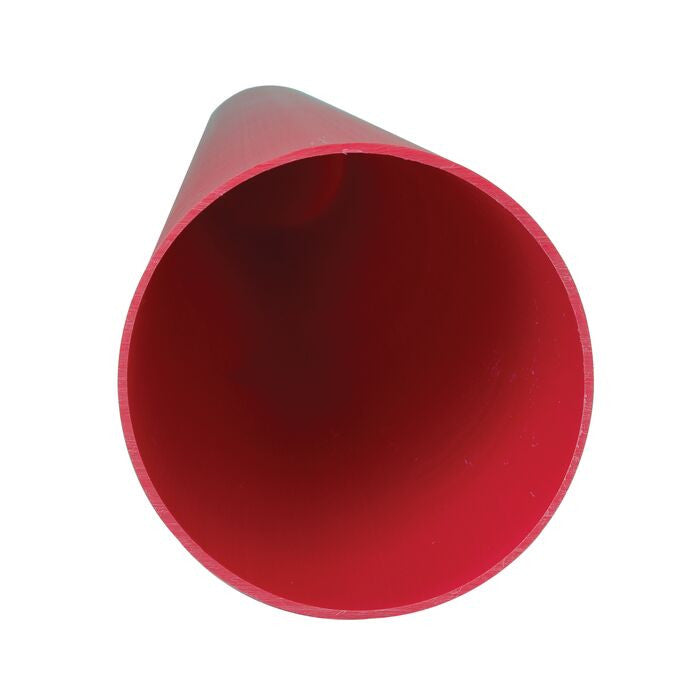 4 inch Round 56 inch Red Smooth Post Sleeves - manufacturer product image 2