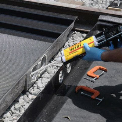 Railroad Track Pan Adhesive (Composite Model) - Railroad Track Pans
