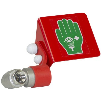 Replacement Eye Wash Push Plate Valve Kit, stainless steel