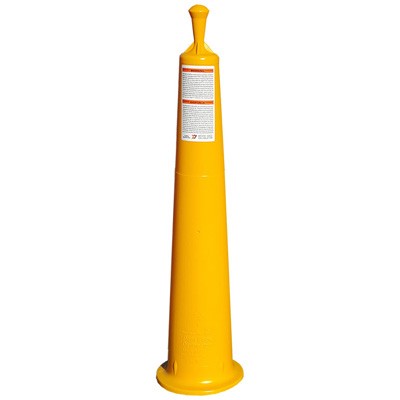 39" Roof Edge Delineator Cone Stem, polyethylene - Traffic Safety Supplies