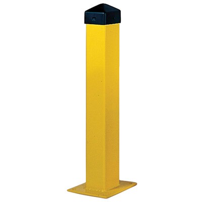 5 inch Square 42 inch High Steel Bollard Post - Bollard Covers