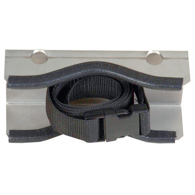 Stainless Steel Wall Mount Single Gas Cylinder Bracket - Gas Cylinder Storage