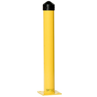 4 inch Round 24 inch High Steel Bollard Post - Bollard Covers