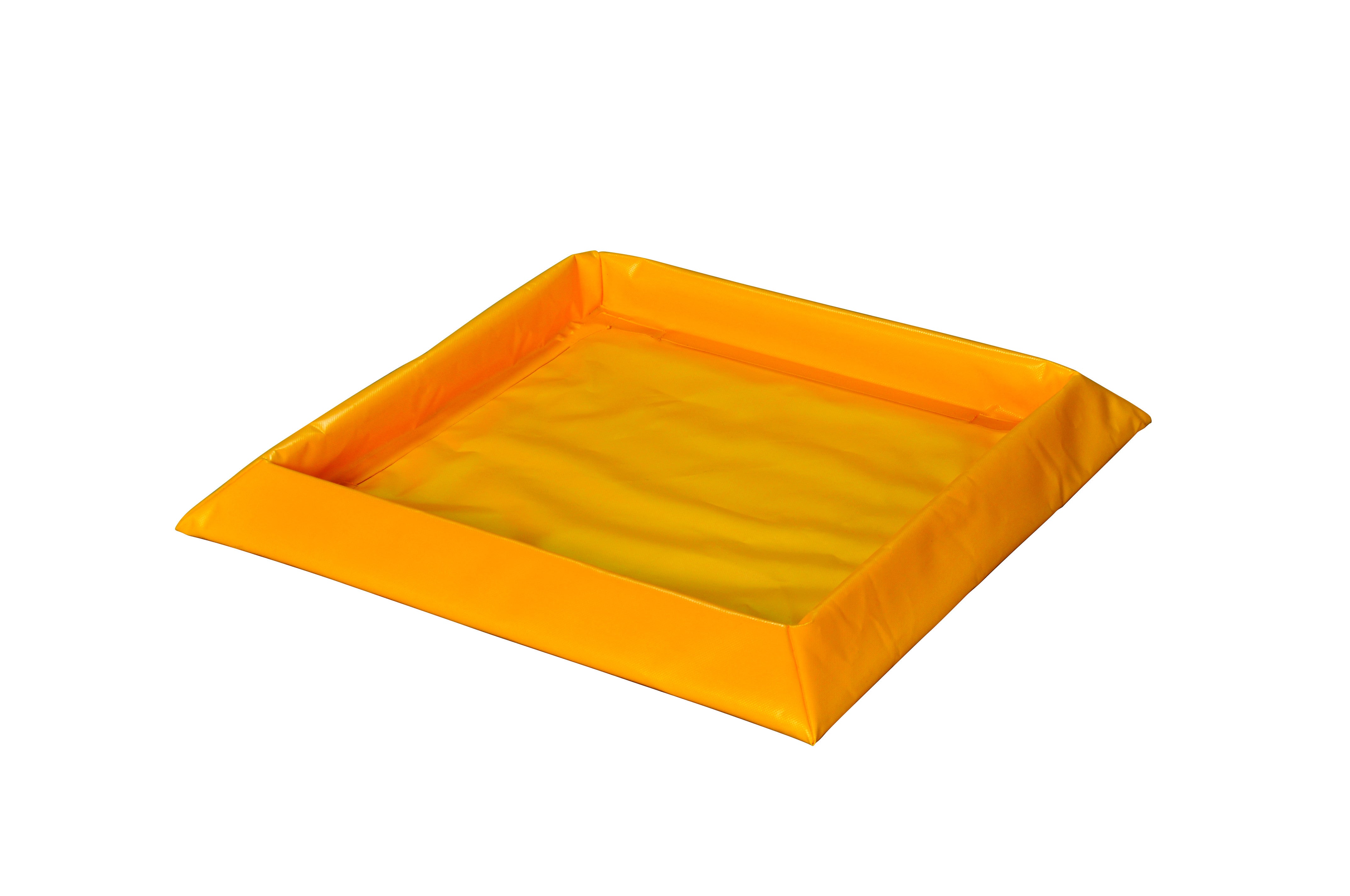1-Drum Flexible Spill Pallet, No Grates - manufacturer product image 1