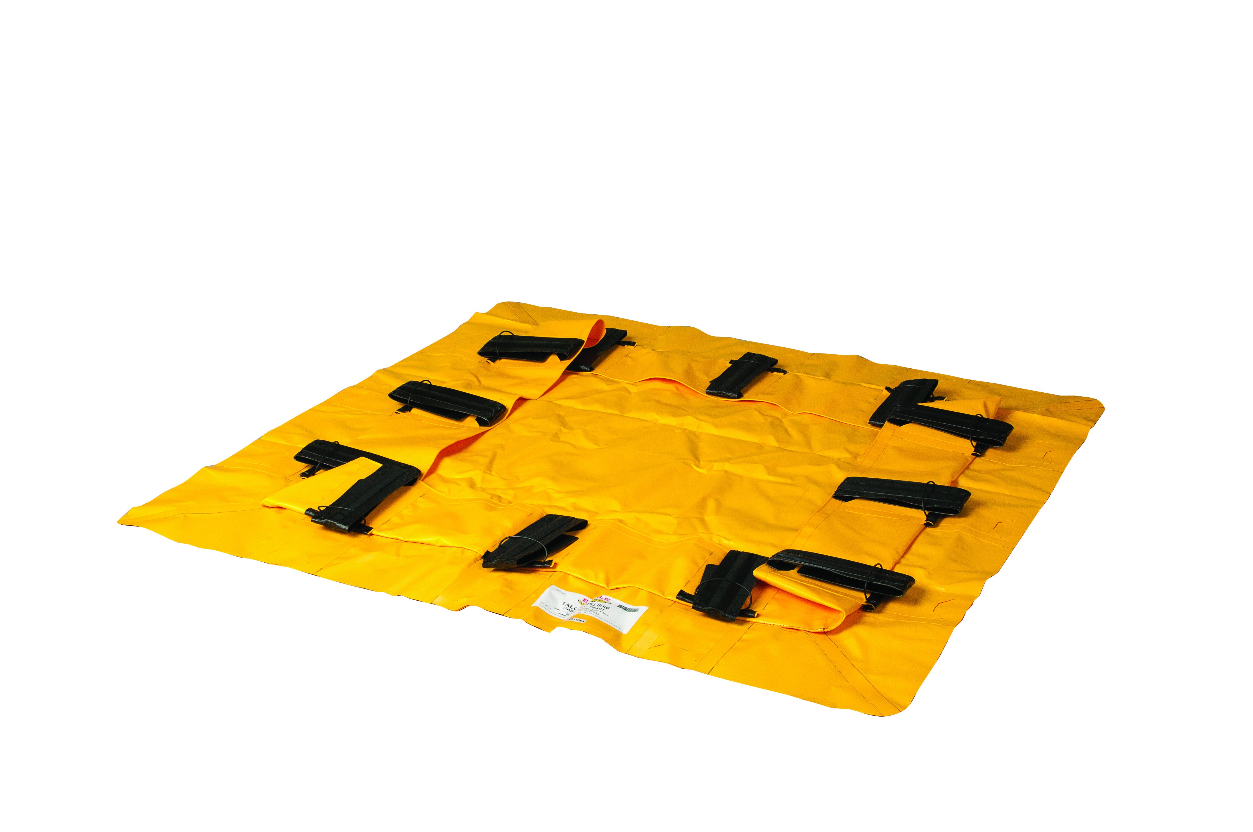 8 Inch Wall Berm with Snap-Up Supports 4ft x 4ft x 8in - manufacturer product image 2