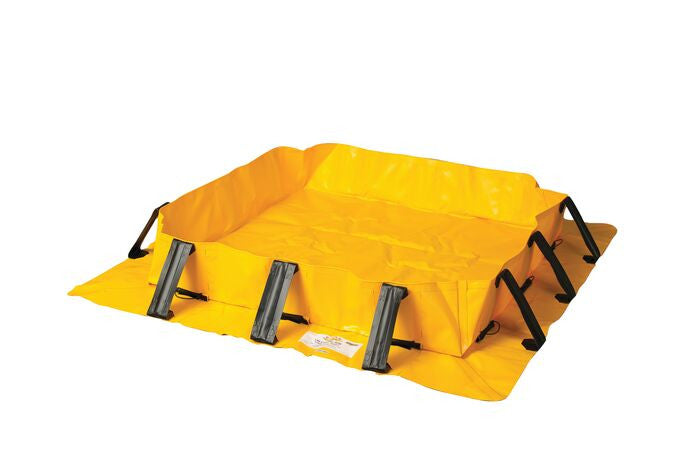 8 Inch Wall Berm with Snap-Up Supports 8ft x 10ft x 8in - manufacturer product image 1