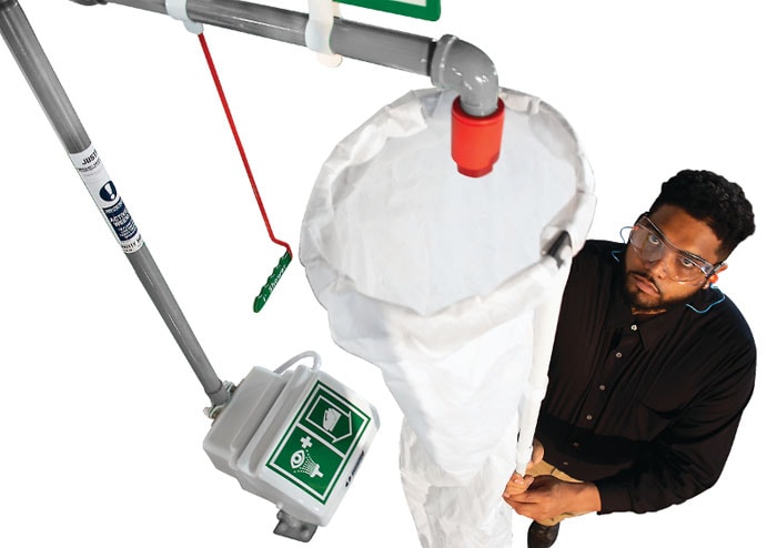 Safety Shower Test Kit - manufacturer product image 2
