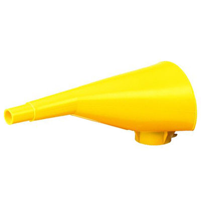 Optional Funnel for Type I Metal Safety Cans, yellow, high density polyethylene
