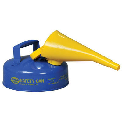 2-Quart Kerosene Can WITH Funnel, Blue - Safety Cans