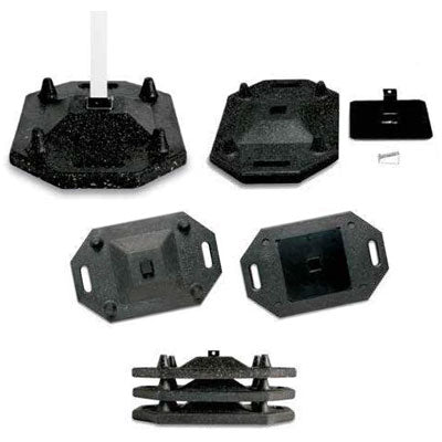 Type III Traffic Barricade Rubber Base - Traffic Safety Supplies