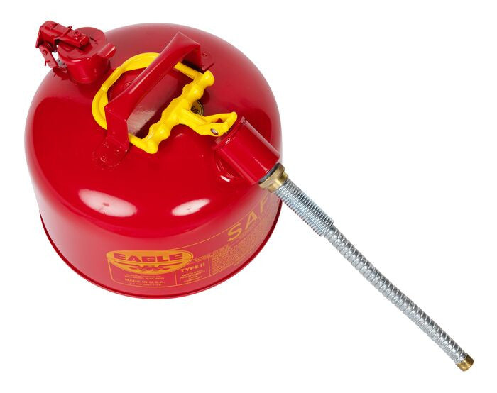 2 Gallon Type II Safety Can - 5/8" Spout, Red - manufacturer product image 2