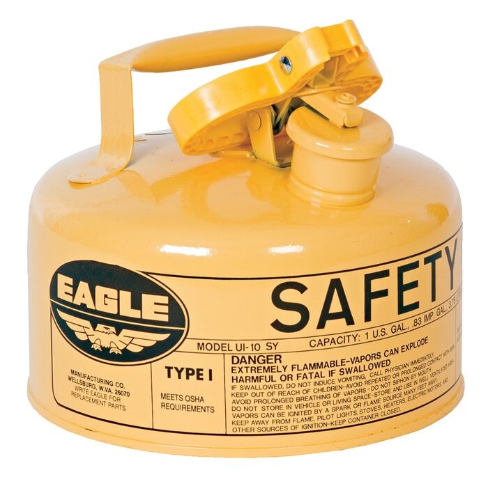 1-Gallon Diesel Fuel Container, NO Funnel, Yellow - manufacturer product image 1