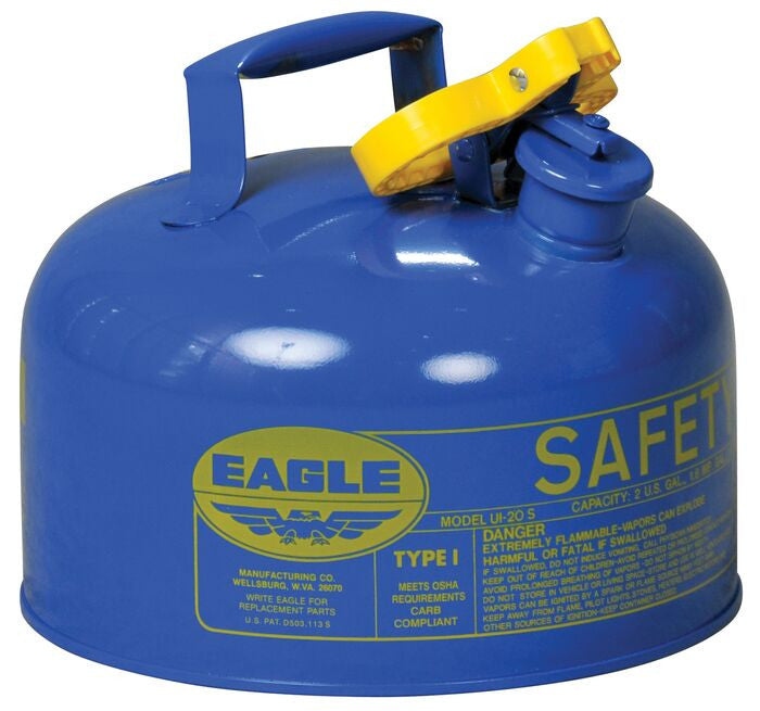 2-Gal Kerosene Can. NO Funnel, Blue - manufacturer product image 1