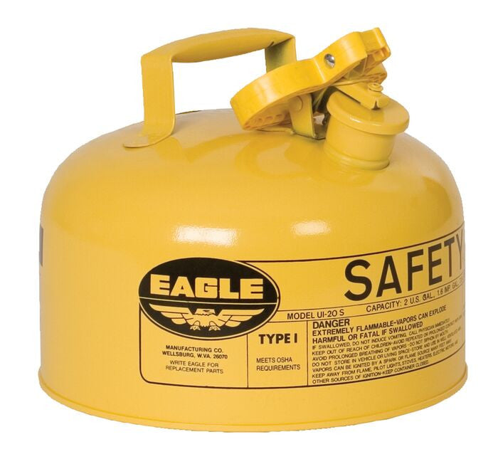 2-Gal Diesel Fuel Container, NO Funnel, Yellow - manufacturer product image 1