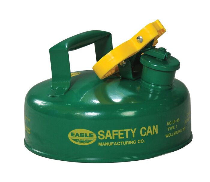 2-Quart Combustibles Safety Can NO Funnel, Green - manufacturer product image 1