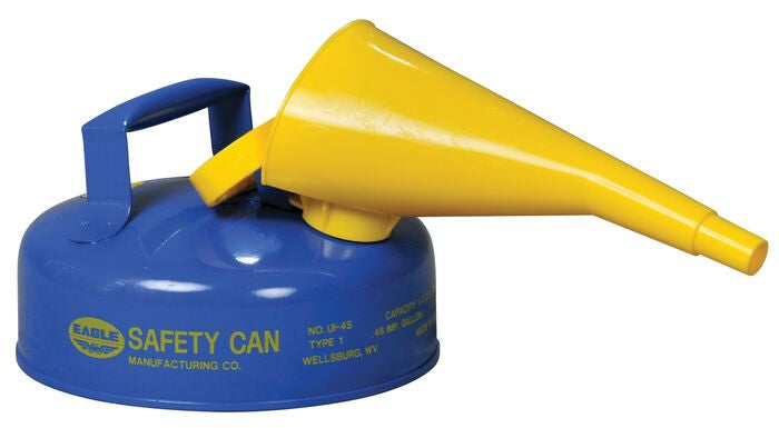 2-Quart Kerosene Can WITH Funnel, Blue - manufacturer product image 1